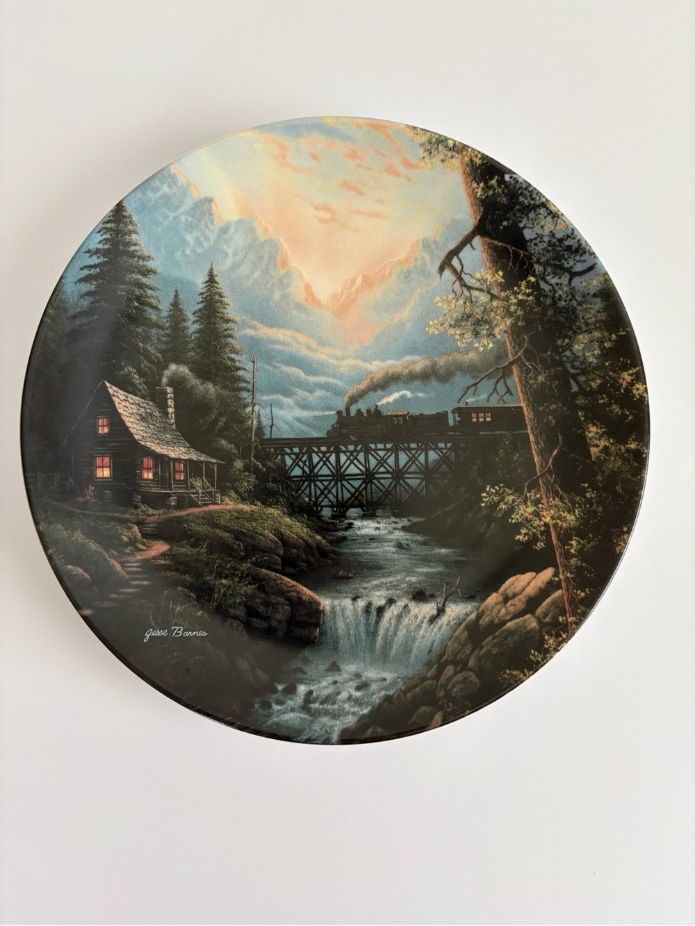 Vintage Limited 1993 “Daybreak” #2 in Series Bradford Exchange by Jesse Barnes